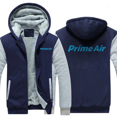 PRIME AIRLINES JACKETS FLEECE SWEATSHIRT